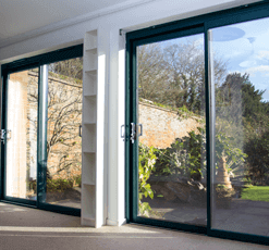 White uPVC Sliding Door