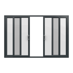 Anthracite Grey uPVC Sliding Door