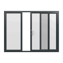 Anthracite Grey uPVC Sliding Door