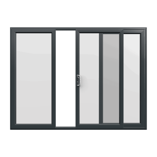 Anthracite Grey uPVC Sliding Door