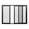 Black uPVC Sliding Door