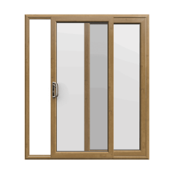 Irish Oak uPVC Sliding Door