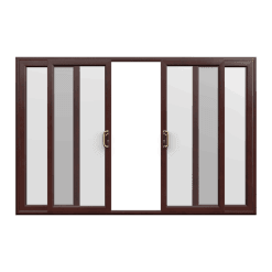 Rosewood uPVC Sliding Door