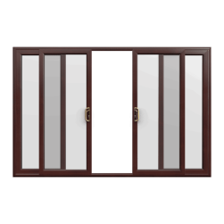 Rosewood uPVC Sliding Door