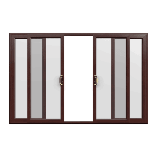 Rosewood uPVC Sliding Door
