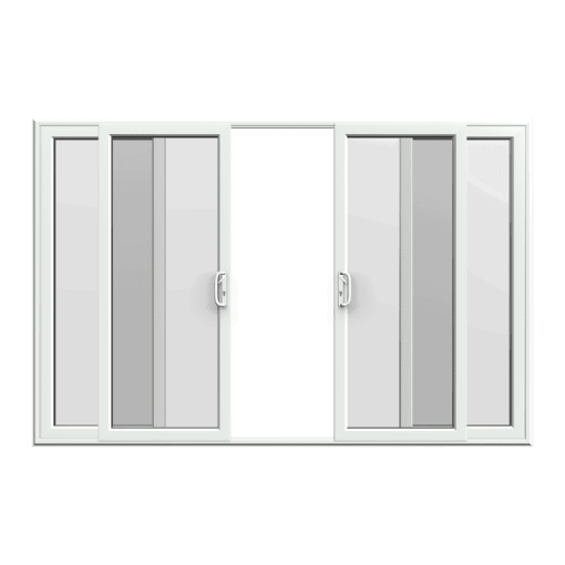 White uPVC Sliding Door