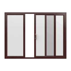 Rosewood uPVC Sliding Door