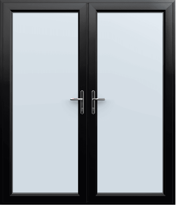 Black French Doors Made to Measure Swift Aluminium