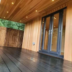 Grey uPVC French Doors