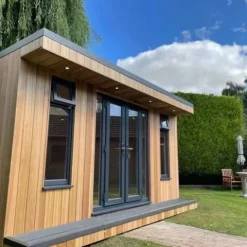 Grey uPVC French Doors