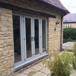 Agate Grey uPVC French Doors