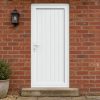 Full Panel uPVC Single Door – Tongue & Groove Panel fitted to a house