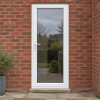Fully Glazed uPVC Single Door fitted to a house