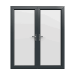 Anthracite Grey uPVC French Doors