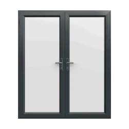 Anthracite Grey uPVC French Doors