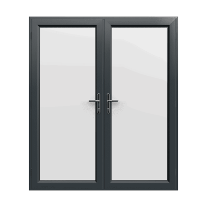 Anthracite Grey uPVC French Doors