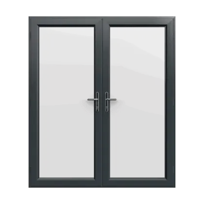 Anthracite Grey uPVC French Doors