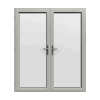 Agate Grey uPVC French Doors