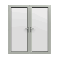 Agate Grey uPVC French Doors