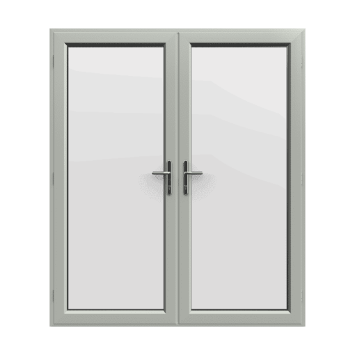 Agate Grey uPVC French Doors