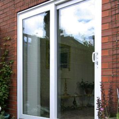 White uPVC Sliding Door