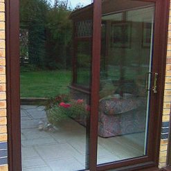 White uPVC Sliding Door