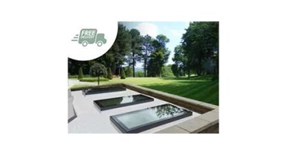 Flat Roof Lantern 1200mm x 1200mm - Double Glazed