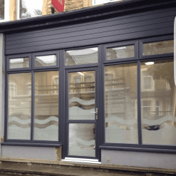 uPVC Window Anthracite Grey