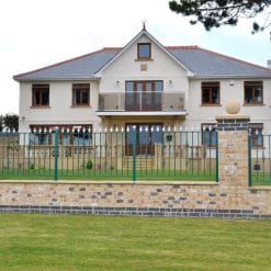 uPVC Window Golden Oak