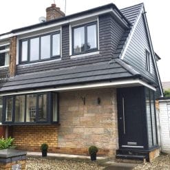 uPVC Window Anthracite Grey