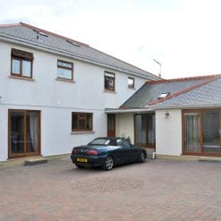 uPVC Window Golden Oak