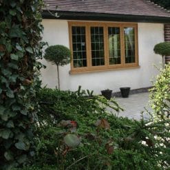 uPVC Window Irish Oak