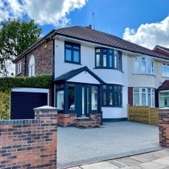 uPVC Window Anthracite Grey