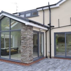 uPVC Window Anthracite Grey