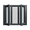 uPVC Window Anthracite Grey