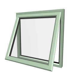 uPVC Window Chartwell Green