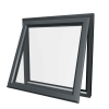 uPVC Window Anthracite Grey