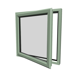 uPVC Window Chartwell Green
