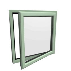 uPVC Window Chartwell Green