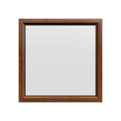 uPVC Window Golden Oak