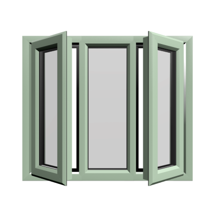 Casement 42 uPVC Window Chartwell Green