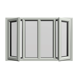 Casement 73 uPVC Window Agate Grey