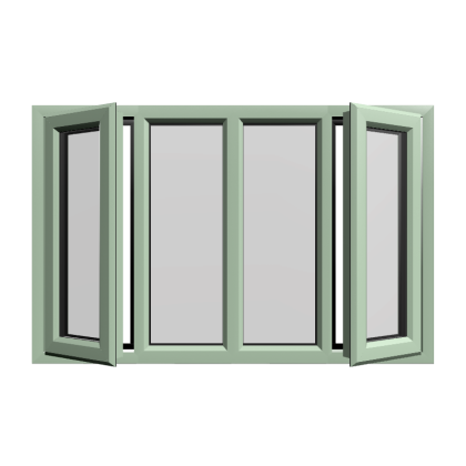 Casement 73 uPVC Window Chartwell Green