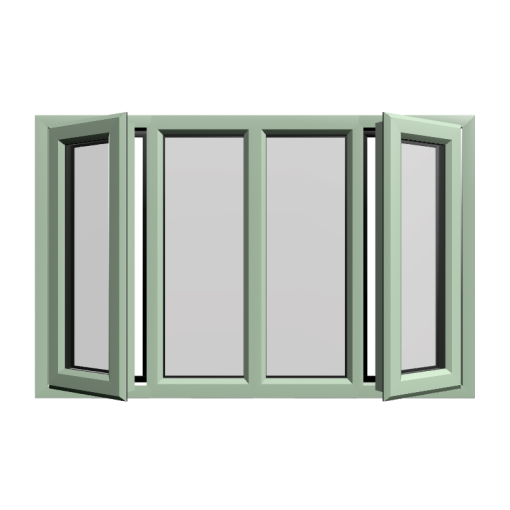 Casement 73 uPVC Window Chartwell Green