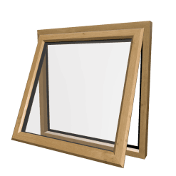 Irish Oak Casement Windows