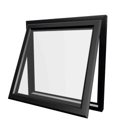 Black Casement Windows