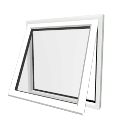 White Casement Windows