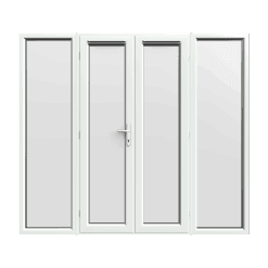 uPVC French Door with Side Panels