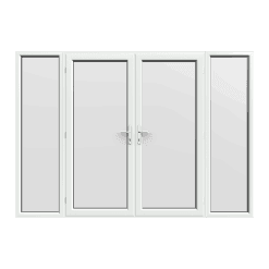 Stock French Door with Twin Sidepanel