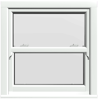 White Sliding Sash Window - Build Your Own